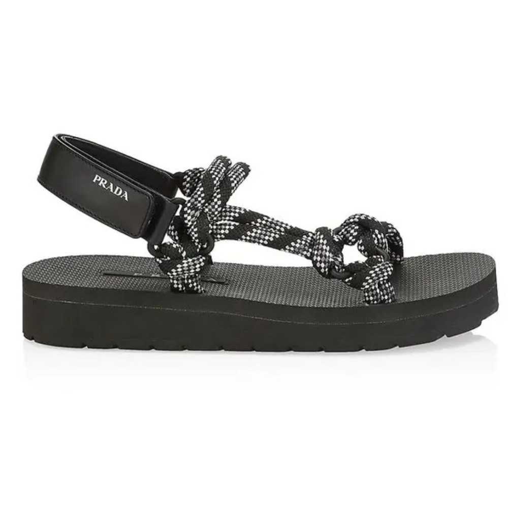 NEW Prada Women’s Canvas Sports Sandals
